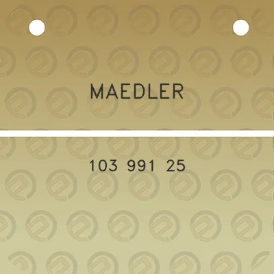 maedler-103-991-25