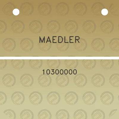 maedler-10300000