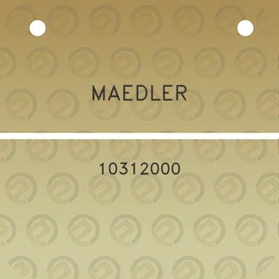 maedler-10312000