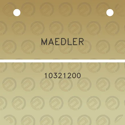 maedler-10321200