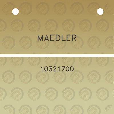 maedler-10321700