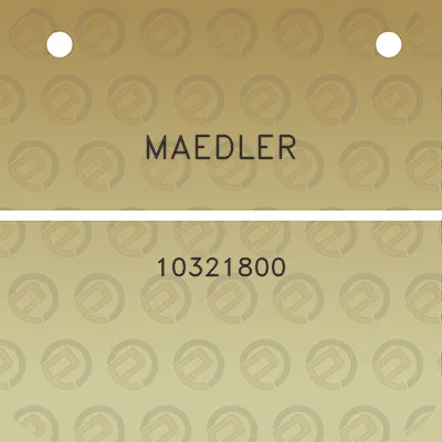 maedler-10321800