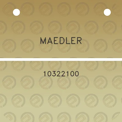 maedler-10322100