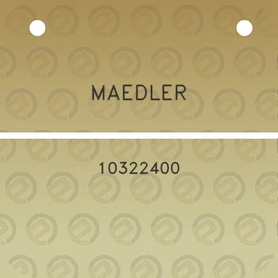 maedler-10322400