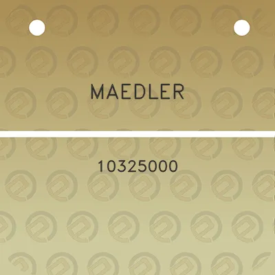 maedler-10325000