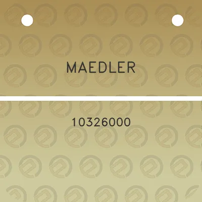 maedler-10326000