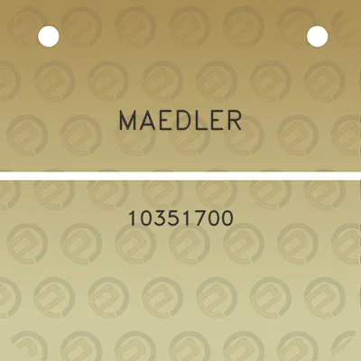 maedler-10351700