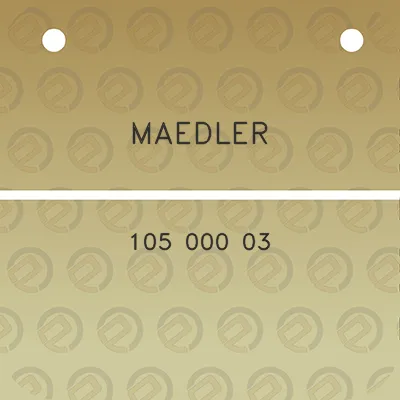 maedler-105-000-03