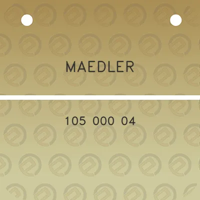 maedler-105-000-04