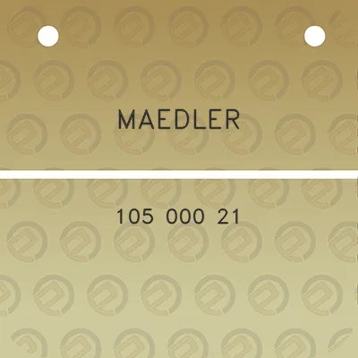 maedler-105-000-21