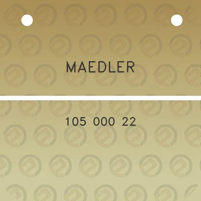 maedler-105-000-22