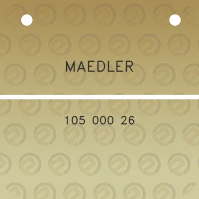 maedler-105-000-26