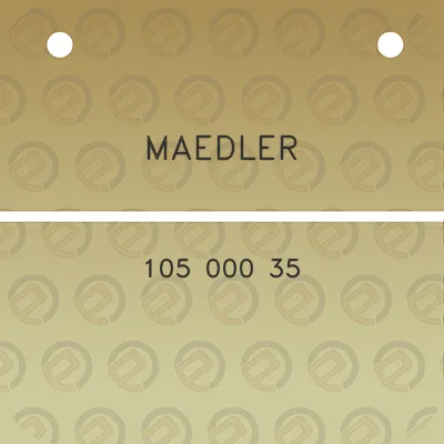 maedler-105-000-35