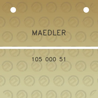 maedler-105-000-51