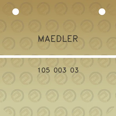 maedler-105-003-03
