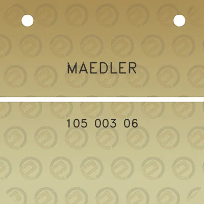 maedler-105-003-06