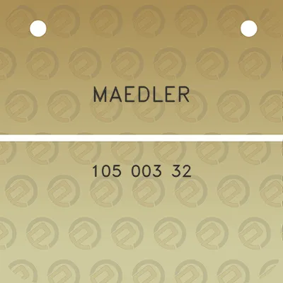 maedler-105-003-32