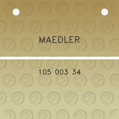 maedler-105-003-34