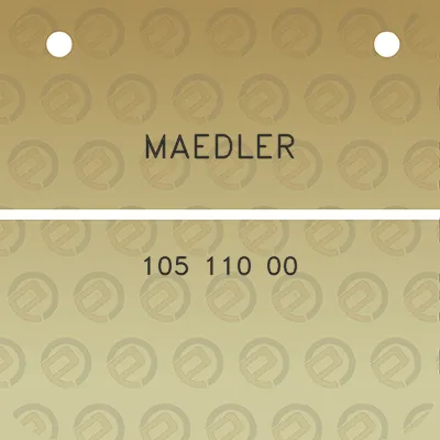 maedler-105-110-00