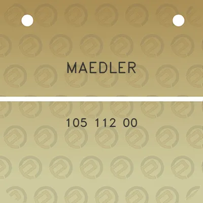 maedler-105-112-00