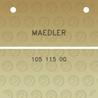 maedler-105-115-00