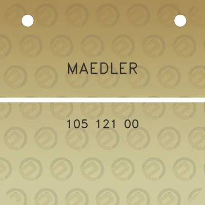 maedler-105-121-00