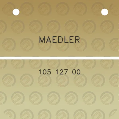 maedler-105-127-00