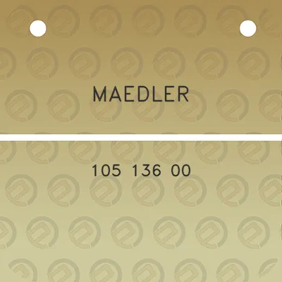 maedler-105-136-00