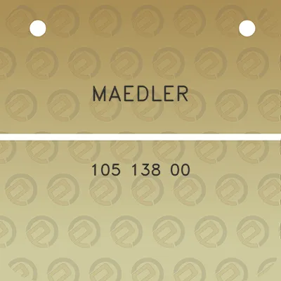 maedler-105-138-00