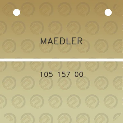 maedler-105-157-00