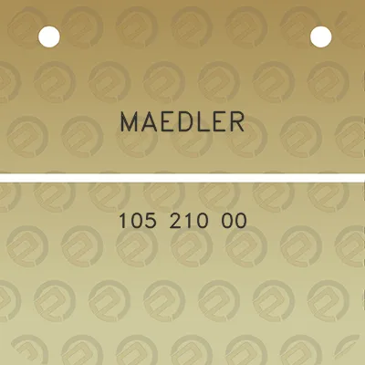 maedler-105-210-00