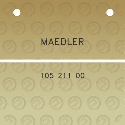 maedler-105-211-00