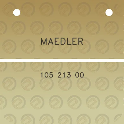 maedler-105-213-00