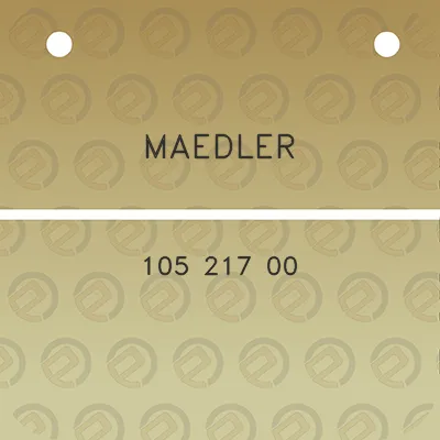 maedler-105-217-00