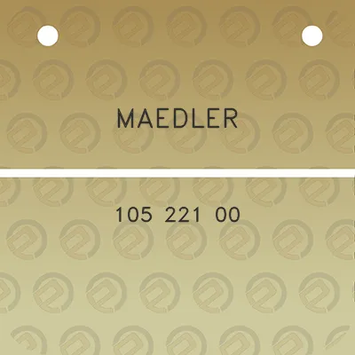 maedler-105-221-00