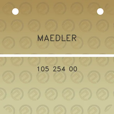 maedler-105-254-00