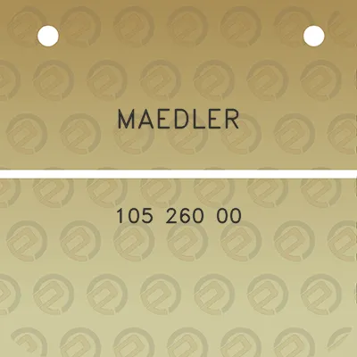 maedler-105-260-00