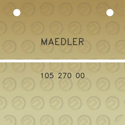 maedler-105-270-00