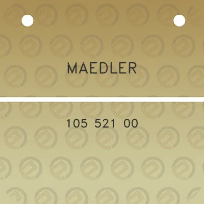 maedler-105-521-00