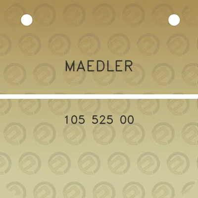 maedler-105-525-00