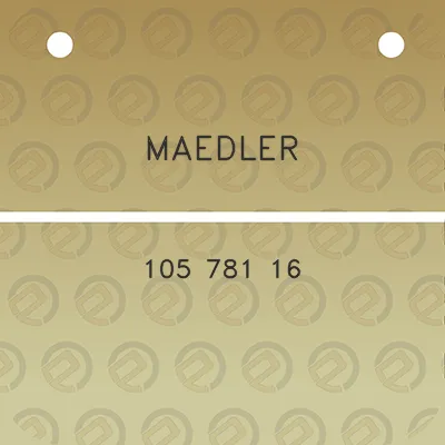 maedler-105-781-16