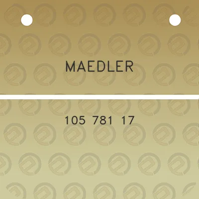 maedler-105-781-17