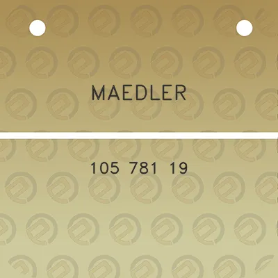 maedler-105-781-19