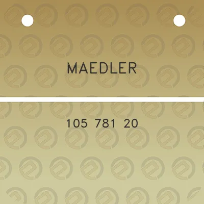 maedler-105-781-20