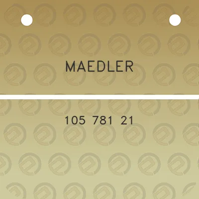 maedler-105-781-21