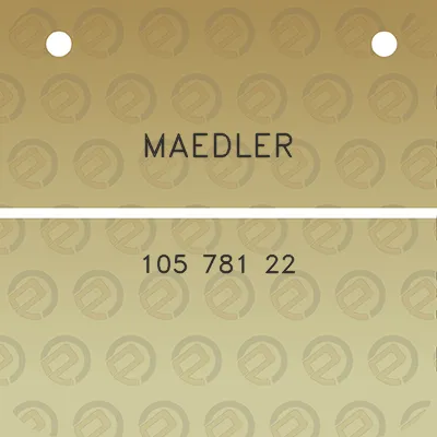 maedler-105-781-22