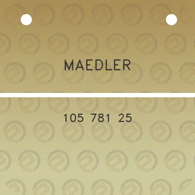 maedler-105-781-25