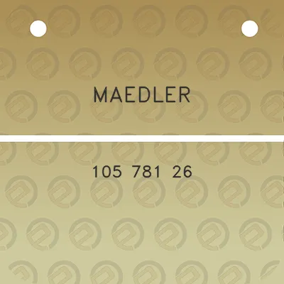maedler-105-781-26