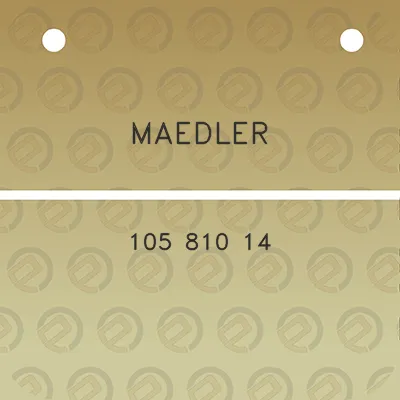 maedler-105-810-14