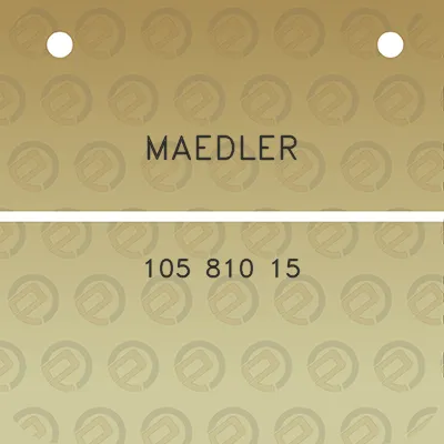 maedler-105-810-15